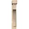 Ekena Millwork Westlake Block Rough Sawn Bracket w/ Offset Brace, Douglas Fir, 6"W x 24"D x 36"H BKT0604X24X36WTL05RDF - alternate 2